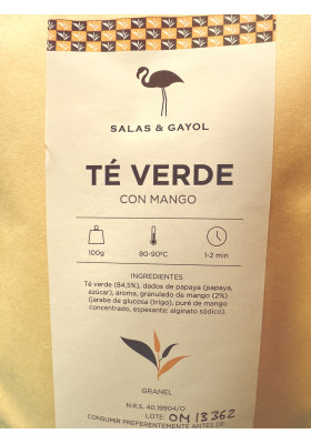 Té verde con mango