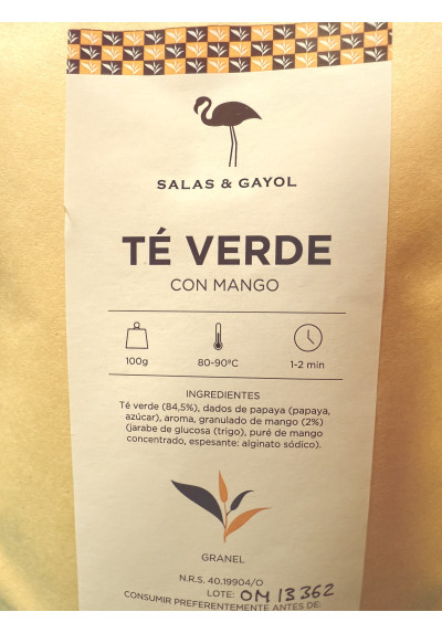 Té verde con mango